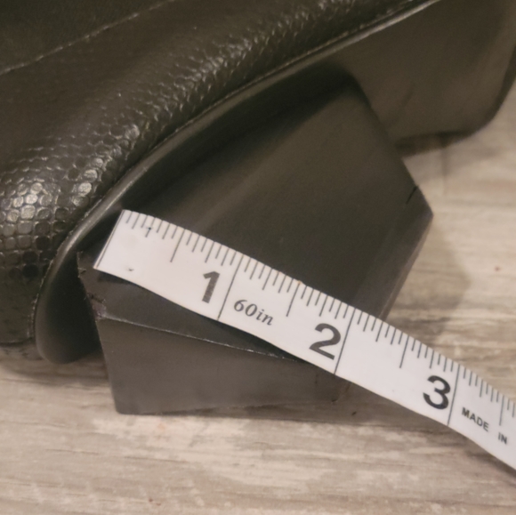 Unique Asymmetric United Nude Leather Heel Ankle Boots - Picture 13 of 14